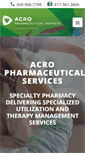 Mobile Screenshot of acropharmacy.com